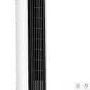 Antarctic Star 80°Oscillating Bladeless Portable Tower Fan for Bedroom,12H Timer,6 Speed 4 Modes,LED Display,Powerful for Home/Office/Dorm,37Inch,SECONDARY, 36 inch
