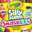 Crayola Silly Scents Fine Line Markers, Smash Ups Scented Markers, 10 Count