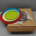 Pyrex Smart Essentials Glass Bowls with Plastic Lids, 8-Piece Set