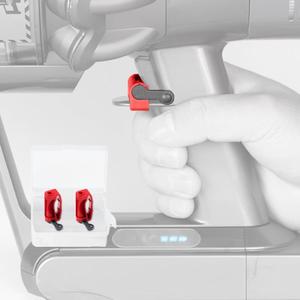 Lasvea 2 Pack Power Button On/Off Control Clamp Compatible with Dyson V6 V8 V7 V10 V11 V15 Series Vacuum Cleaner, Dyson Trigger Lock, Power Switch Button Vacuum Attachments