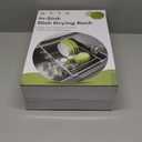 Bathroom Runner Rug,Boho 2x6 ft Hallway Runner,Braided Style Neutral Kitchen Runner Rugs,Faux Jute Rug with Rubber Backing,Machine Washable Solid Entryway Runner Non Slip,Tan Brown