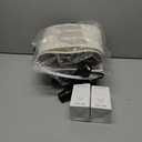 Touch Lamp for Living Room Bedroom, 21" Table Lamps Set of 2 with USB C+A Ports, Touch Bedside Lamps for Nightstand with 3 Way Dimmable, 2 LED Bulbs Included, Black