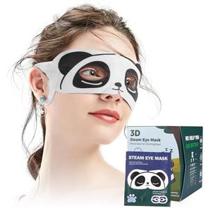 Visible Steam Eye Masks for Dry Eyes, 20-Pack Warm Eye Mask, Reduce Puffiness & Dark Circles, Disposable Eye Mask, Soothe Tired Eyes for Travel Essentials, Party Favors, Unscented