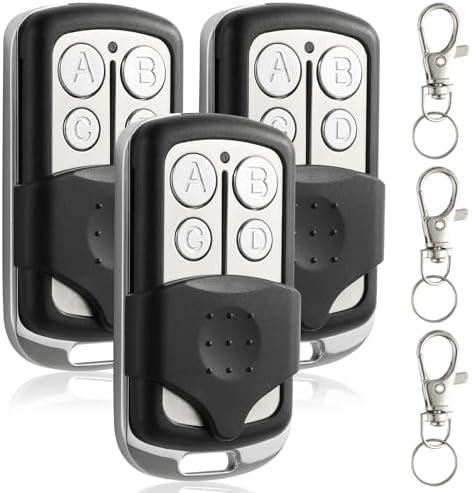 3 Keychain Garage Door Opener Remote,Compatible with LiftMaster Chamberlain Garage Door Opener,893MAX,890MAX 953EV/EVC,3 Pack