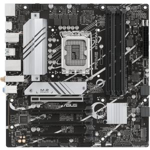 ASUS Prime B760M-A AX LGA 1700(Intel 12th&13th Gen) microATX Motherboard (PCIe 4.0, 2xM.2 Slots, DDR5,Realtek 2.5 Gb LAN,WiFi 6, DP,Rear USB 3.2 Gen 2, Front USB 3.2 Gen 1 Type-C)