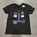 Kids Adult Police Costume Shirt Men Women Funny Halloween T-Shirt 4T