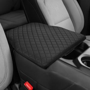 JOYTUTUS Center Console Cover Compatible with 2019-2026 Ram 1500 New Model Jump Seat Console, Leather Arm Rest Armrest Cover for Car, Durable Middle Console Cover, Car Arm Rest Cover Replacement