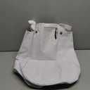 Golf Bag Rain Cover,Golf Bag Cover,Club Waterproof Hood Rain Covers Accessories Caddy Head Protector,Accessory Zipper Protective Dustproof Top Rainproof for Mens Women Golfer,Tour,Stand Bags(White)