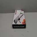 Mandoline Food Slicer, Adjustable Mandoline Slicer for Kitchen, Stainless Steel Mandolin Vegetable Chopper for Potato/Tomato/Onion, Vegetable Slicer Julienne Cutter with Cut-Resistant Gloves (Silver)