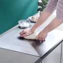Stainless Steel Cutting Boards for Kitchen,Baking Board,Pastry Board,kneading Panel - Suitable for Cutting Vegetables, Fruits, Meat,bread - Easy To Clean and Store (50x40cm/19.6x15.7in)