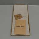 Solino Home Linen Table Runner 48 Inches - 100% Pure Linen Light Natural Table Runner 14 x 48 Inch Ideal for Dresser and Coffee Tables - Summer - Athena