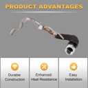 598-115 Exhaust Gas Recirculation (EGR) Line Compatible with Ford Expedition F150 XL3Z9D477BA