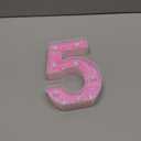 Marquee Number Lights, Pink Light Up Numbers for Girls 5th Birthday, Battery Powered Glitter Number Night Light Gift for Wedding Christmas Bedroom Dorm Party Decoration, Cool White Number 5
Visit the Pooqla Store