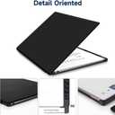 Case for Remarkable Paper Pro Tablet 11.8" (2024 Released) Lightweight and Hard Back Shell Protective Book Folio Cover,Have Auto Sleep/Wake,Pen Holder and Pen Tips Box (Black)