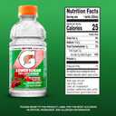 Gatorade Lower Sugar Electrolyte Sports Drink, Glacier Cherry, 12 fl oz Bottles, (12 Pack), 75% Less Sugar, No Artificial Flavors, No Artificial Sweeteners, No Artificial Colors, Hydration (EXP 11/16/26)