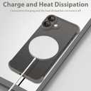 Frameless Phone Case Compatible with iPhone 16 Case with Lens Camera Protector Soft TPU Silicone Four Corner Fall Protection Mat Shockproof Case
