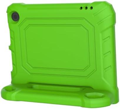 Lainergie Tablet Case for Kids, Lightweight Shockproof Kid-Proof Cover with Handle Stand for 7 inch Tablet Kids Case,Incompatible with iPad TCL Samsung, Green