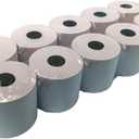 2 1/4 in x 150 ft Calculator Paper Rolls 2 1/4 Adding Machine Tape Paper Rolls, for HR-10RC, HR-170RC, HR-200RC, EL-1197PIII, EL-1801V, P23-DHV-3, CP-90A, MP11DX-2, 1280-2, 53 GSM, 10 Rolls
