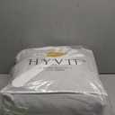 Luxury Down Fiber Comforter Twin/Twin XL Size - Medium Weight Duvet Insert for All Seasons - Ultra-Soft Hotel Collection Comforters, 40 Oz Fluffy Duvet Gray (68x90)