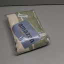 Softalker Outdoor Tablecloth Rectangle, Waterproof Linen Cotton Farmhouse Table Cloths with Tassel, Heavy Weight Wrinkle Free Boho Table Cover for Picnic Camping Dining - 55 x 84 Inch, Sage Lines