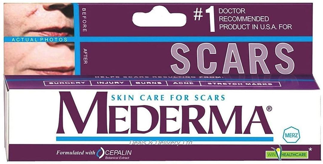 Mederma Skin Care (Helps Scars -Surgery, Injury, Burns, Acne,Stretch marks), Expiry: 2027/09