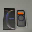 TORRAS Upgrade 360 Magnetic Stand for iPhone 17 PRO Case with Camera Control Button, Fit for MagSafe, Mil-Grade Protection, Slim Soft Edge Translucent Back for iPhone 17Pro 6.3 inch, Deep Blue