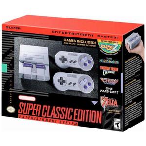 Lenpos Video Gaming Console Super forNES Classic Edition System Mini forSNES, Pre Loaded 20+1 Original forSNES Games with HDMI Output, Save/Load Function During Gaming