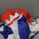 One Casa Inflatable Costume Full Body Shark Air Blow up Funny Party Halloween Costume for  Adults 63 Inches