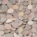 About 100 Pcs Painting Rocks, 2.2"-3.5", Flat, Smooth - River, Craft, DIY Stones, 18 Pounds