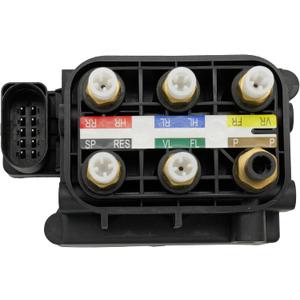 2123200358 Air Suspension Solenoid Valve Block for Mercedes-Benz CL550 CL600 CL65AMG GL320 GL450 GLE400 GLS450 ML350 R320 S550 S65AMG W216 X166 W251 Replaces # 2513200058