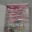 Faburo 21pcs Kids Jewelry for Girls -7 Necklaces, 7 Rings, 7 Bracelets, Little Girls Jewelry Kids Mermaid Necklace Rings for girls, Toddler Jewelrys Necklace Birthday Christmas Gift Age 3 4 6 8