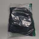 LookbookStore Women's High Waisted Rolled Hem Distressed Jeans Ripped Denim Shorts (S, Black)