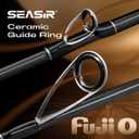 SEASIR Salminus M/MH Spinning/Baitcasting Rod, 4-Piece Travel Fishing Rod