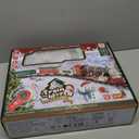 Remote Control Train Set for Kids Ages 3-8 with Steam, Lights and Sounds, Electric Toy Train with 4 Cars and Tracks for Indoor Play and Holiday Decor