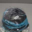 Sheldamy Cat Tunnel, S-2-Way Cat Tunnels for Indoor Cats, Collapsible Cat Play Tunnel, Interactive Toy Maze Cat House with 1 Play Ball for Cats, Puppy, Kitty, Kitten, Rabbit (Blue & Black)