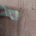 Womens Sleeveless Sweater Vest Button V Neck Knit Trendy Casual Summer Cardigan with Pockets (XL, Light Mauve