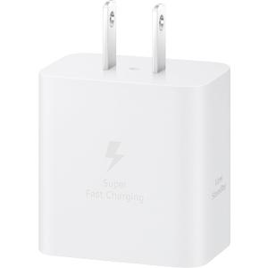Samsung 45W Wall Charger Power Adapter, Cable Not Included, Super Fast Charging for Galaxy Phones, Tablets and USB Type C Devices, Low Standby Power Consumption, EP-T4511NWEGUS, White