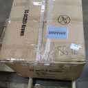 BestMassage | Recliner Chair | with 2 Point Massage Function | Pu Brown | with Lumbar Support, Adjustable Push Back, Footrest & Padded Seat | Easy Assembly | for Living Room, Home Theatre