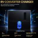 WF-8955-AD 55amp RV Power Converter with Auto-Detect 3-Stage Charging –Compatible with Trailers, Campers 105-130VAC Input