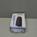 TV Antenna Indoor, Smart Antenna 600+ Miles Coverage Range, HD TV Antenna for Local Channels, Support 4K 1080P, Includes Signal Amplifier & 18ft Coaxial Cable, Support All TV. (Black)