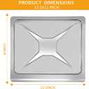 Air Fryer Crumb Bottom Tray for Kalorik MAXX 26 Quart Countertop Toaster Oven Air Fryer Combo, 12.5110.3 IN Replacement Drip Pan Accessories, Premium Steel Replacement Parts, Dishwasher Safe
