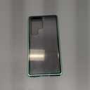 Jonwelsy Anti Peeping Case for Samsung Galaxy S22 Ultra, 360 Privacy Tempered Glass Cover, Magnetic Metal Bumper (Green)