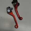 New CNC Motorcycle Billet Foldable Pivot Clutch Brake Lever Handle For CR125R CR 125 R 04-07 CRF250R CRF 250 R CRF450R 04-06 CRF250X 04-17 CRF450X 05-17 Dirt Bike pit bike