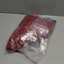 36 Inch Knitted Red Christmas Tree Skirt for 4Ft Tree, Vintage Thick Tree Skirt, Christmas Decoration for Pencil Trees, Xmas Home Decor (Medium)