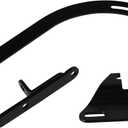 Alternator Bracket Kit Compatible with Chevy Small Block SWP SBC 283 305 327 350 Short Water Pump Drivers Side Black