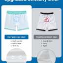 maamgic Mens Swim Trunks with Compression Liner 5 Inch, Quick Dry Bathing Suit with Zipper Pockets, No-Chafing Swim Shorts (XL)