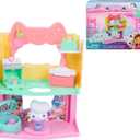 Gabby's Dollhouse: The Movie, Cakey's Sprinkle Cake-Tastic Kitchen, Toy Figure, & Dollhouse Accessories, Kids Toys for Girls & Boys Ages 3 and Up