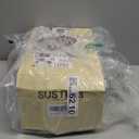 SUSTEAS Rotary Cheese Grater with Handle - Vegetable Shredder with 5 Well-designed Blades & Strong Suction Base,Round Mandoline Slicer & Food Chopper for Kitchen,with Blade Storage Box(Beige)