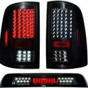 All-in-One LED Tail Light + 3rd Third Brake Cargo Lamp for Dodge Ram 1500 2009-2018, for Dodge Ram 2500 & 3500 2010-2018Only fit Factory Halogen Model NOT fit LED version