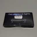 Ultra Thin LED Hood Light Strip,RGB Illusory Color Hood Beam Kit,Multicolor Flexible LED Car Daytime Running Strip Lights Car Neon Bar for CarsTrucksPickupsSUVsetc (60in)